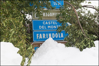 Abruzzo: un dramma  che non conosce fine 