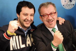 Il solco di Maroni e la spada di Salvini