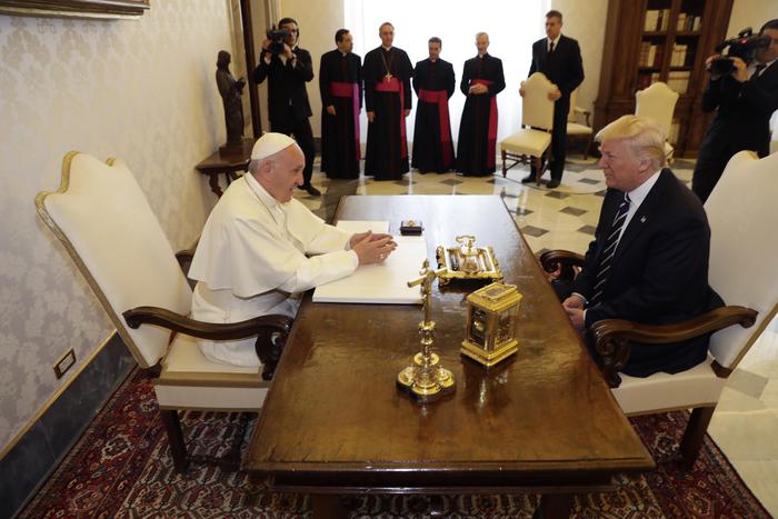 Trump a Roma, prima tappa: il Vaticano