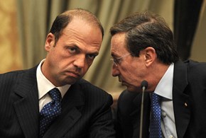 Fini e Alfano: la nemesi dei due delfini