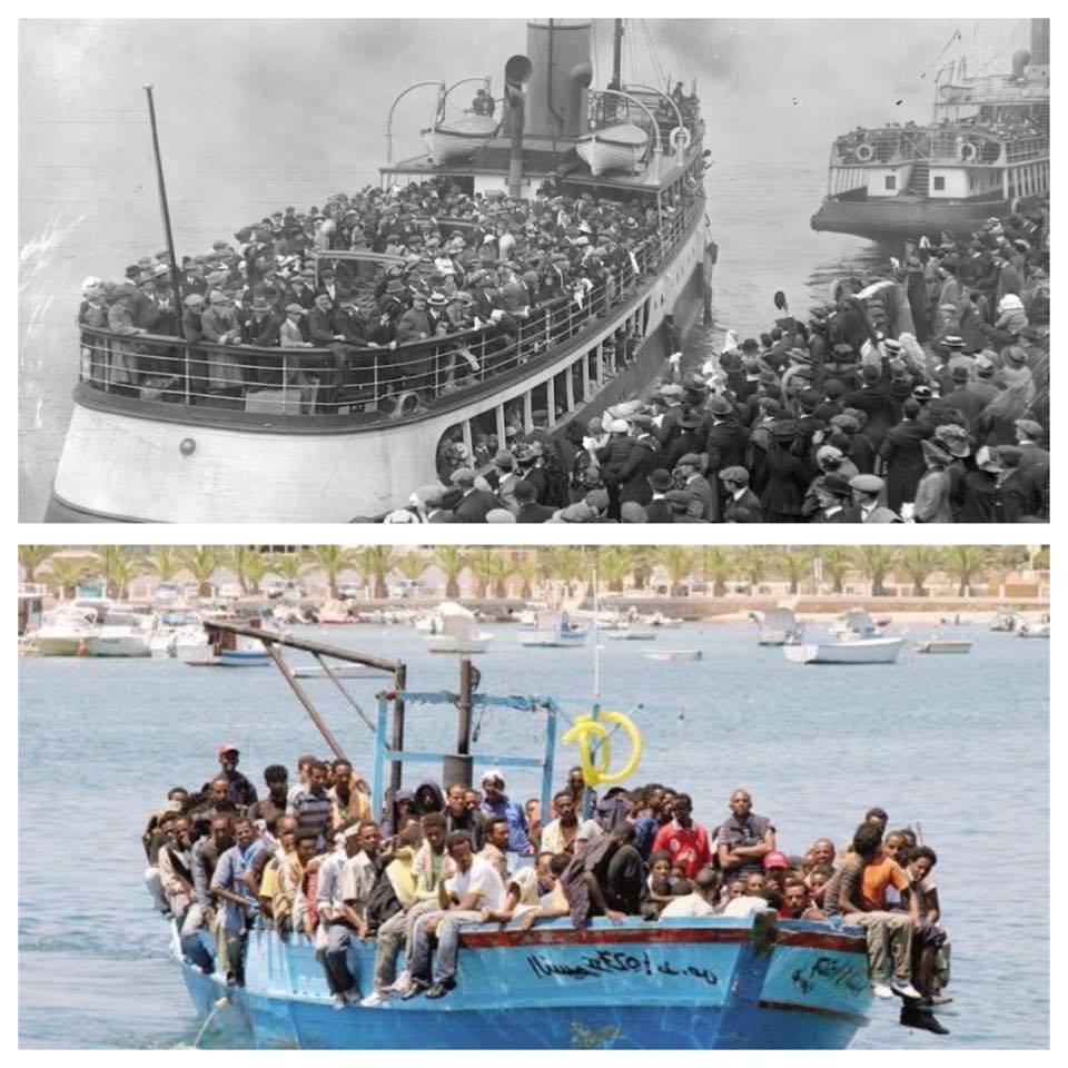 Il falso paragone tra l’emigrazione italiana e l’immigrazione straniera