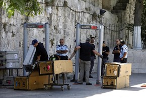 Gerusalemme: i metal detector erano solo un pretesto