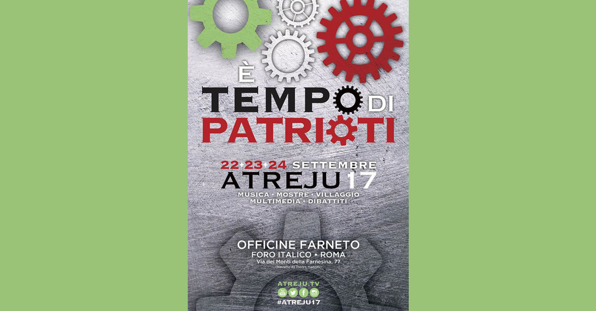 #Atreju17, torna un grande spazio di libertà