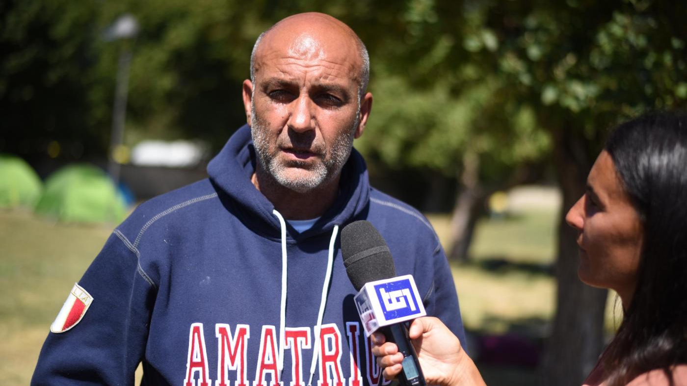 Sergio Pirozzi e gli sms solidali