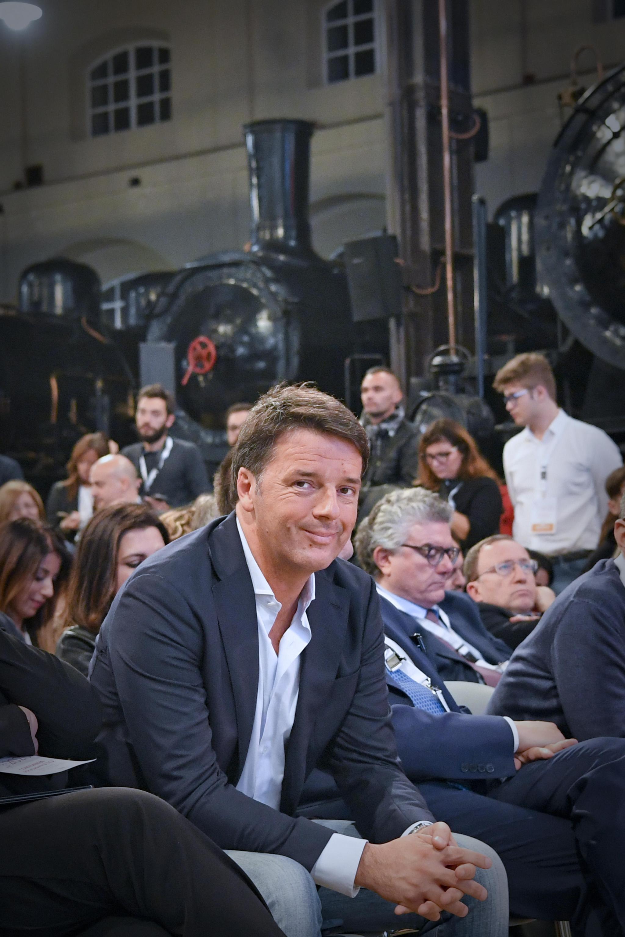 Matteo Renzi, il Pd e il museo ferroviario