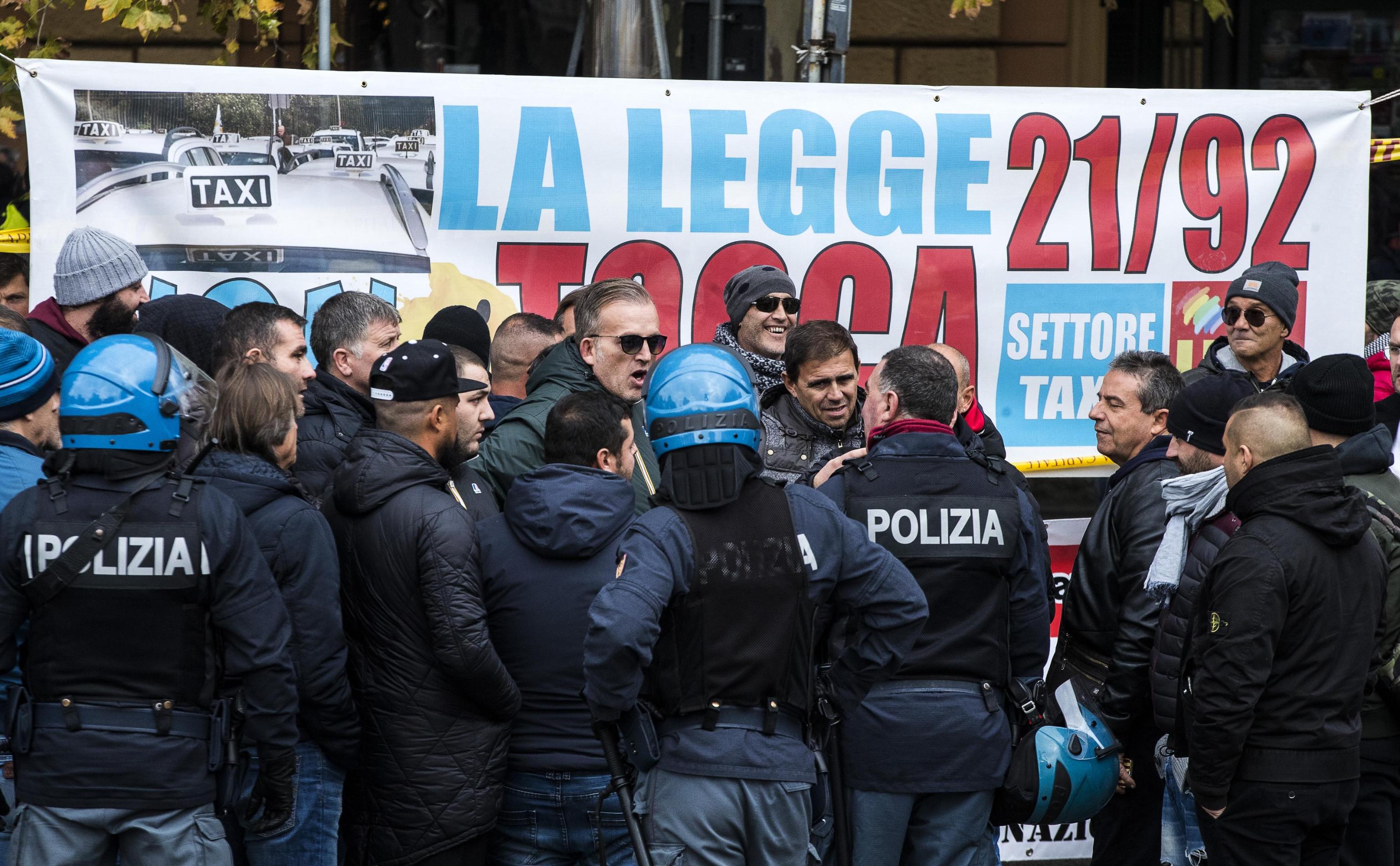 I tassisti e lo sciopero preventivo 