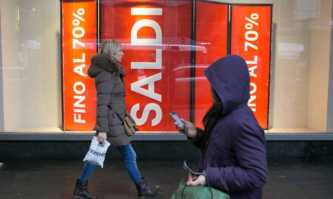 Saldi al via: un italiano su due approfitterà delle occasioni