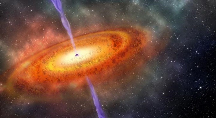 I buchi neri giganti regolano la nascita delle stelle