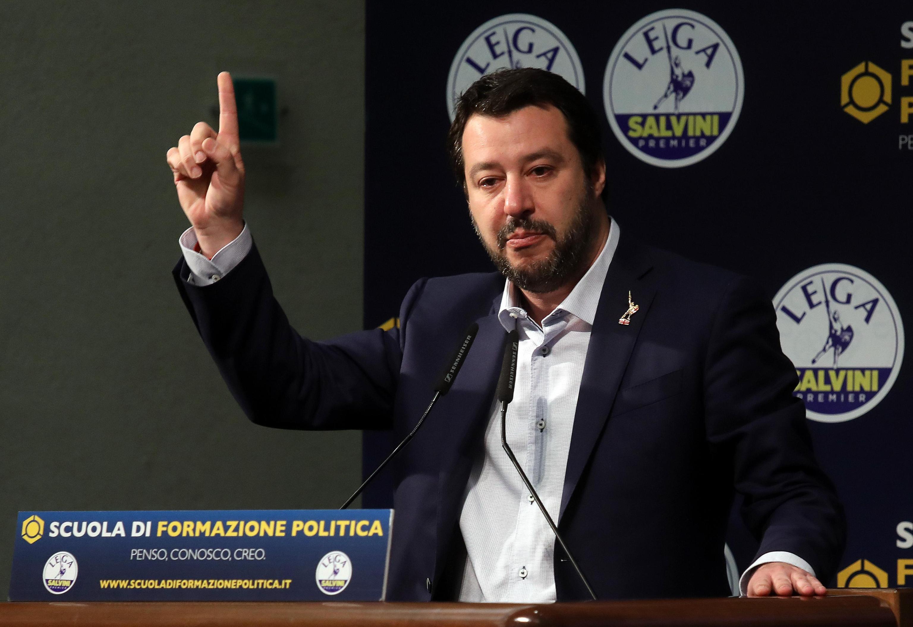 Salvini, quattro punti e conclusioni