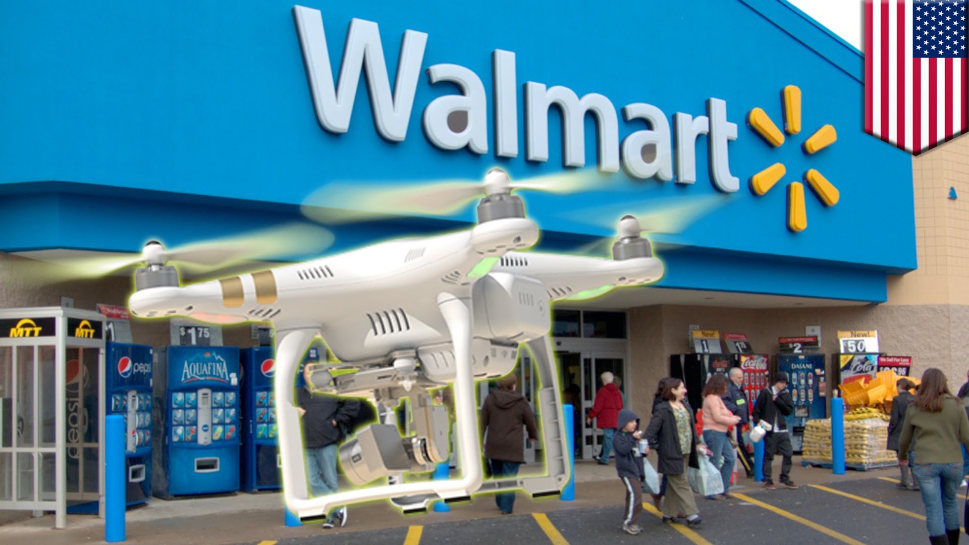 Walmart sperimenta il drone commesso