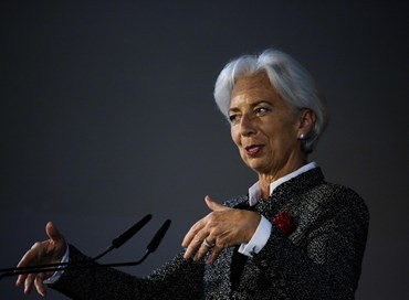 Lagarde lancia allarme debito, dazi non sono rimedio