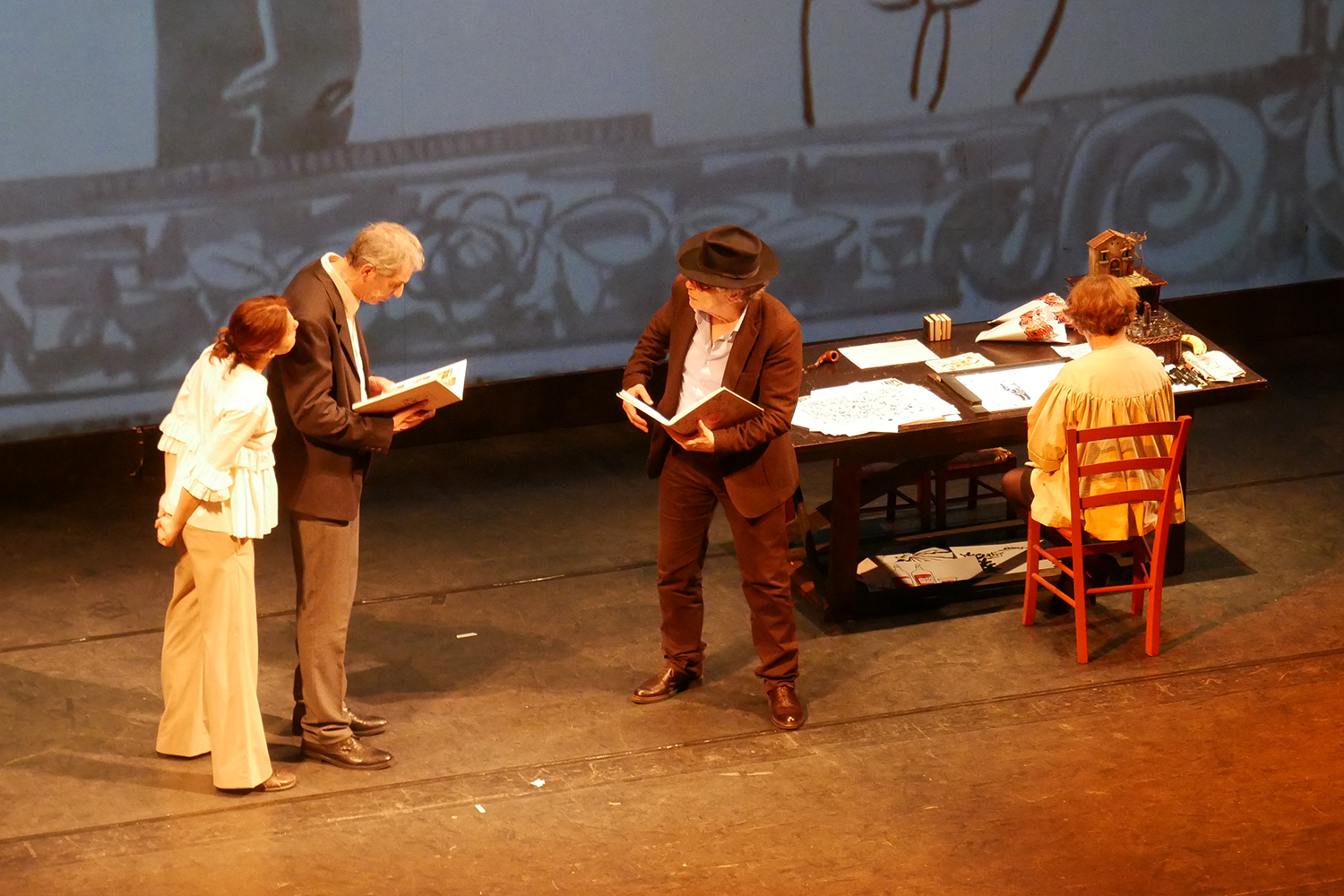 A Catania, l’improvvisazione teatrale di Daniel Pennac