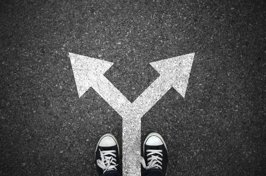 Indifferentemente, di qua o di là