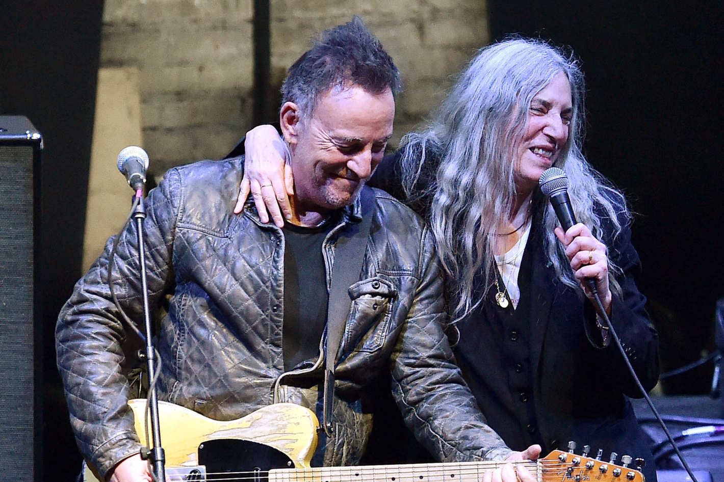 New York, l’ospite a sorpresa di Patti Smith è Bruce Springsteen 