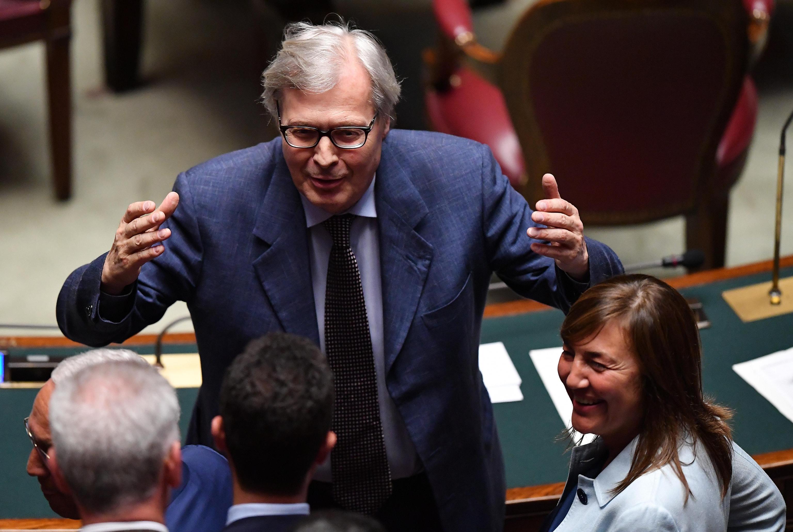 Quel voto di Sgarbi