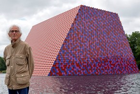 Christo si è fermato a Londra