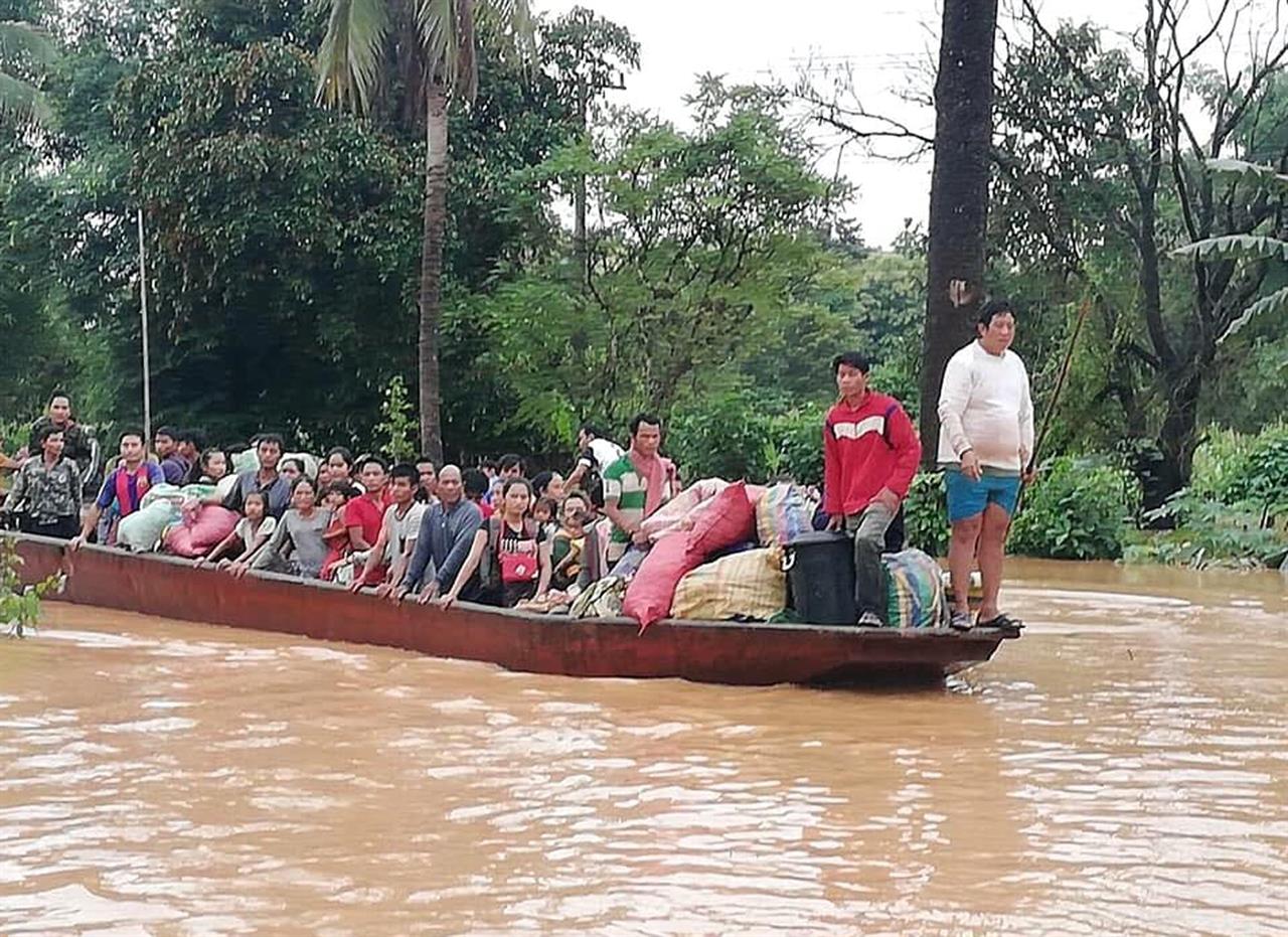 Diga crollata in Laos: 20 i morti accertati