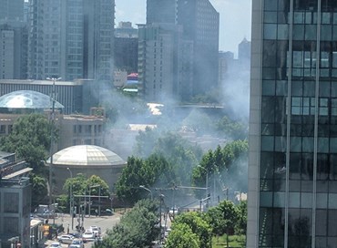 Esplosione davanti all’ambasciata Usa di Pechino