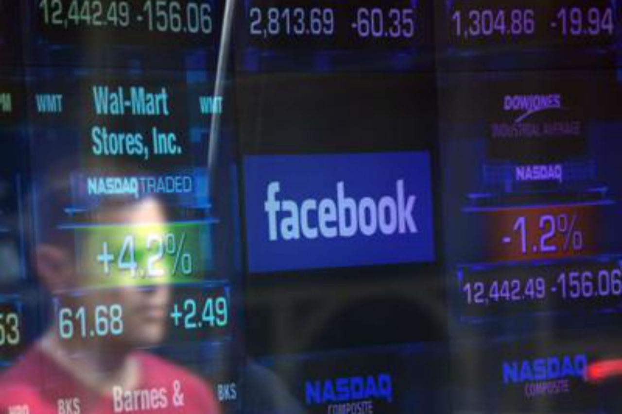 Il crollo in Borsa di Facebook