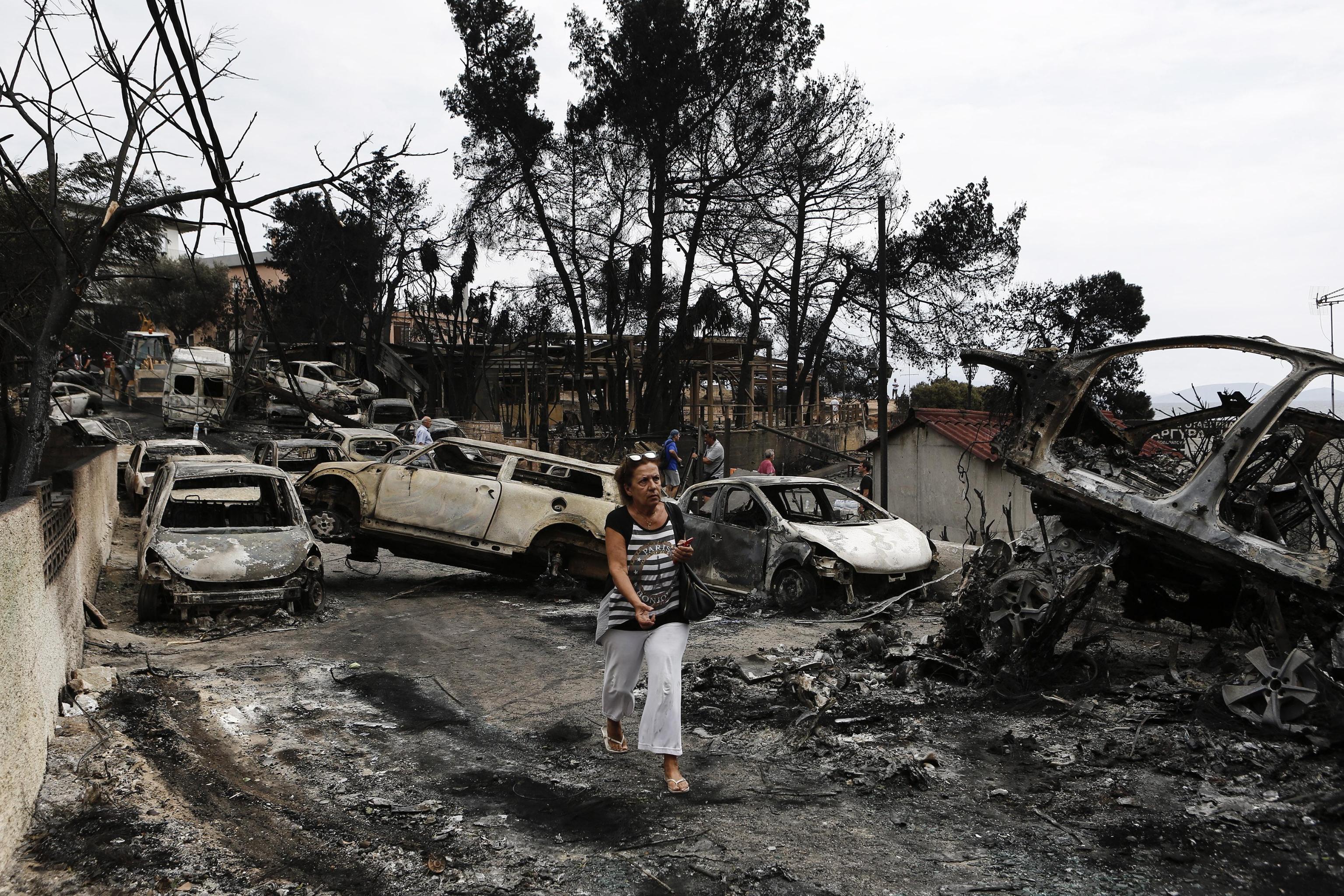 Incendi in Grecia, il bilancio sale a 85 morti