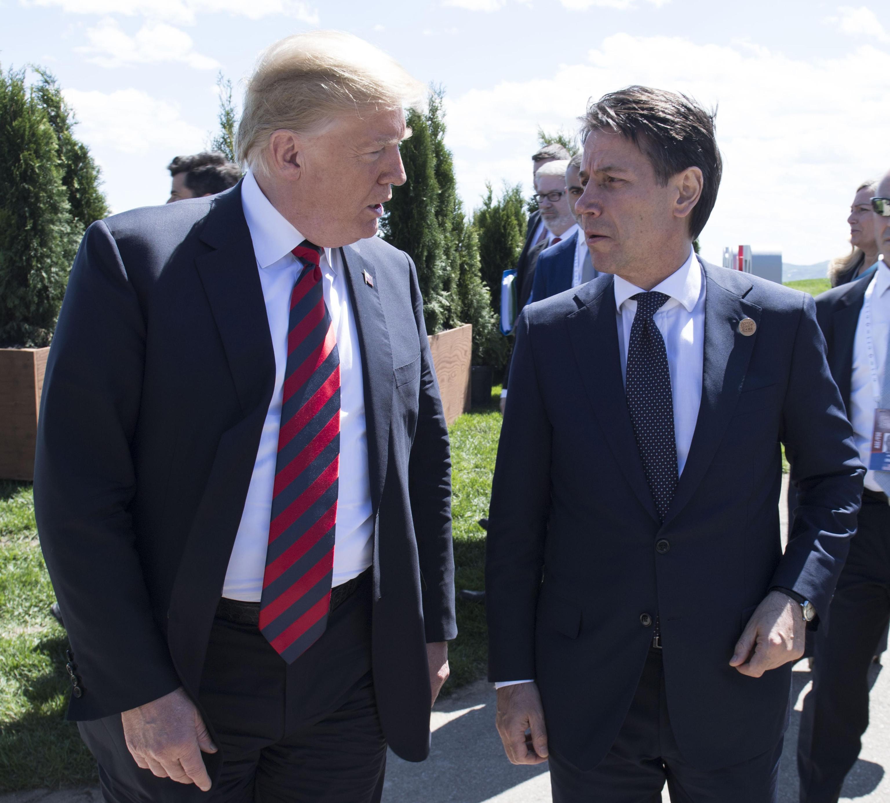 Il premier Conte alla prova d’esame con Donald Trump