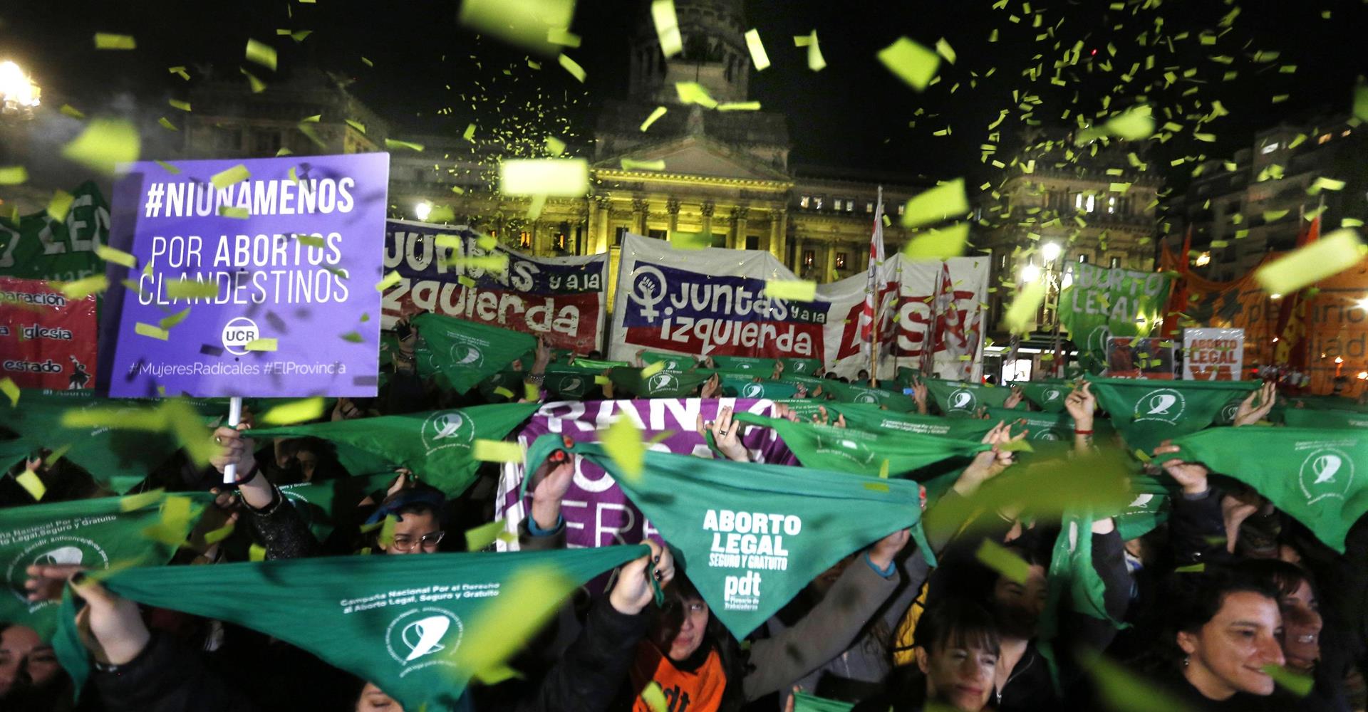 Argentina, bocciata la legalizzazione aborto