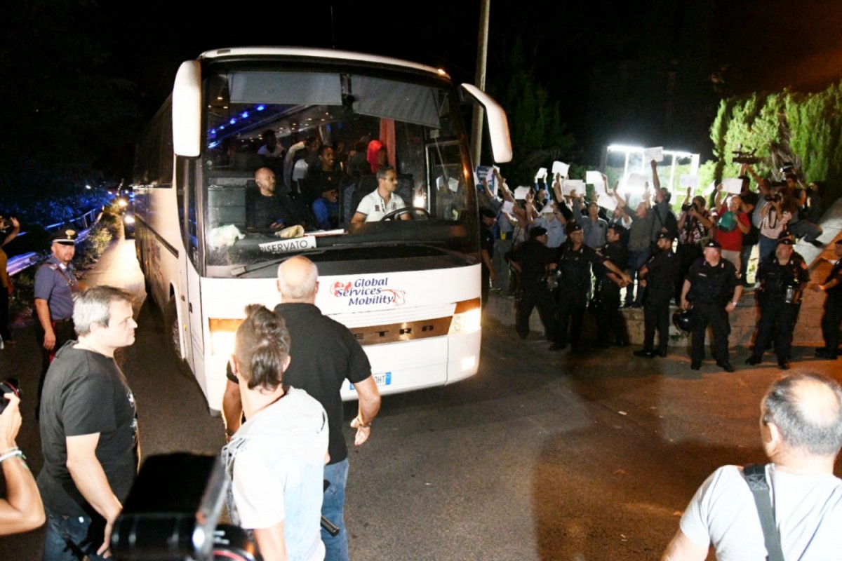 Cento migranti della Diciotti a Rocca di Papa