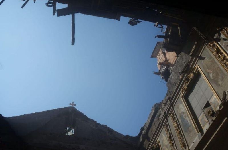 Roma, crolla il tetto di San Giuseppe dei Falegnami