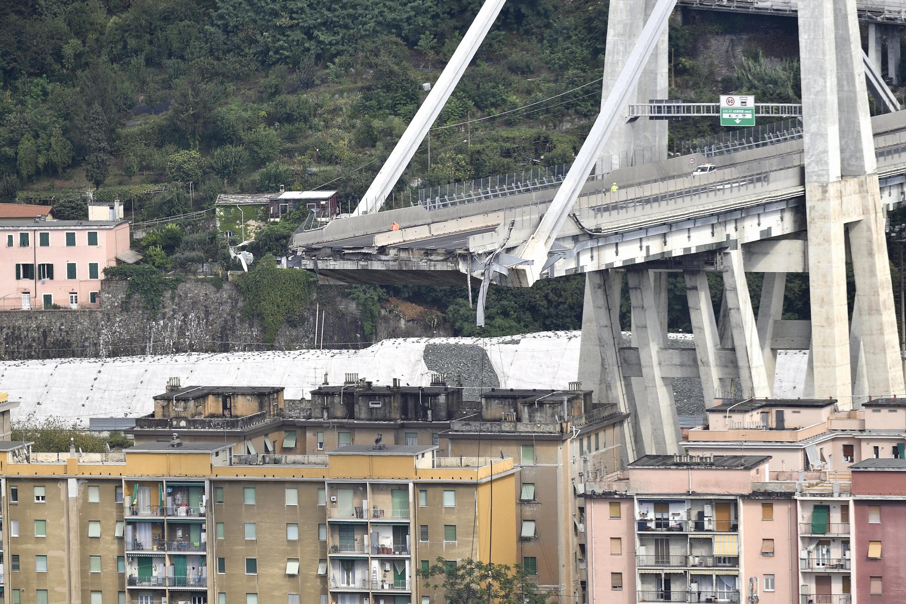 I 20 indagati per il crollo del ponte Morandi