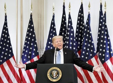 Trump all’attacco di Cina e Canada. “Sul Medio Oriente una o due soluzioni