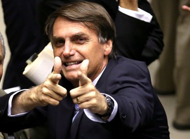 Brasile: Bolsonaro trionfa, Haddad staccato di 20 punti