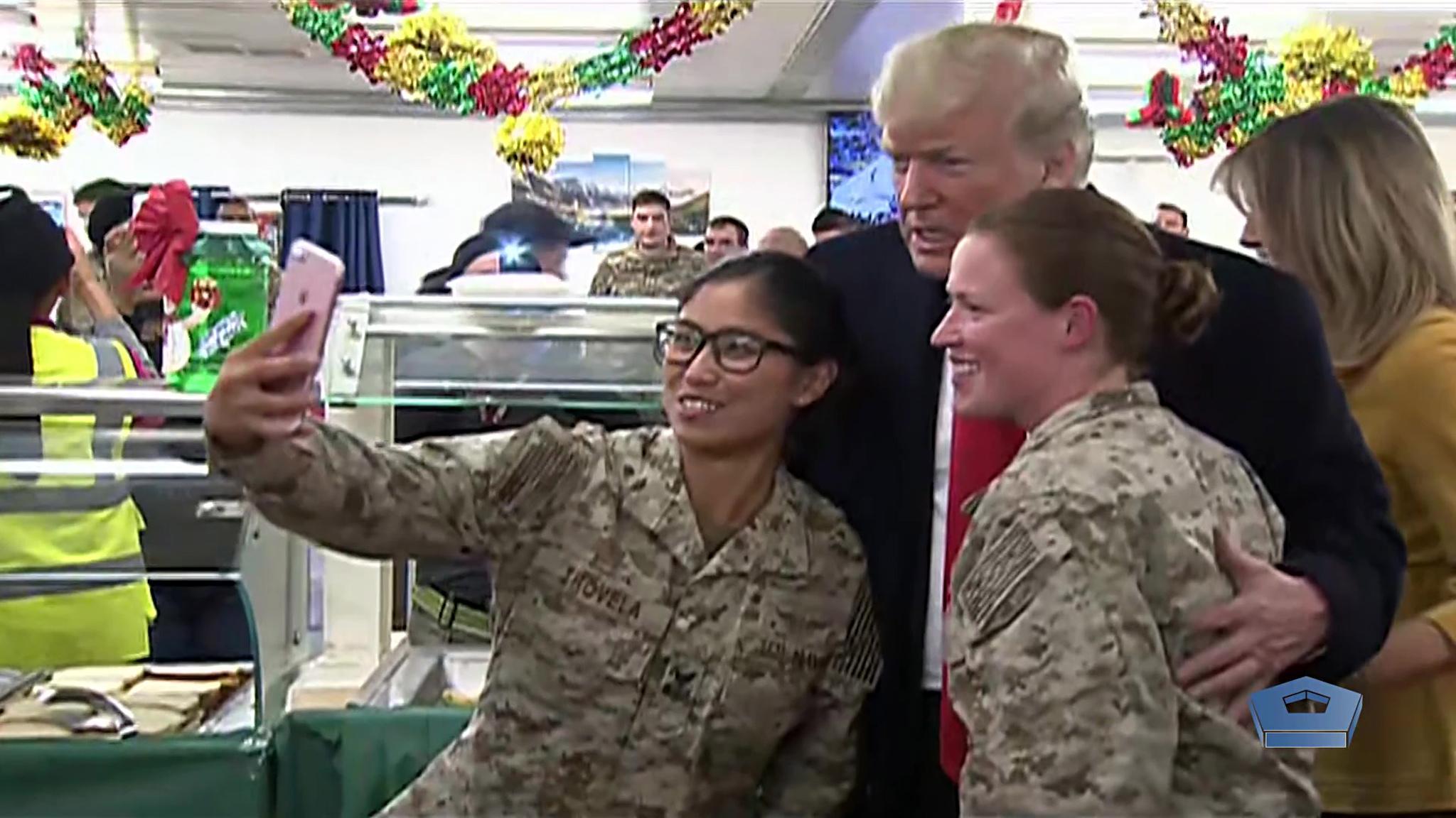 Trump a sorpresa in Iraq dopo annuncio ritiro Siria 
