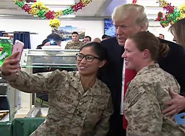 Trump a sorpresa in Iraq dopo annuncio ritiro Siria