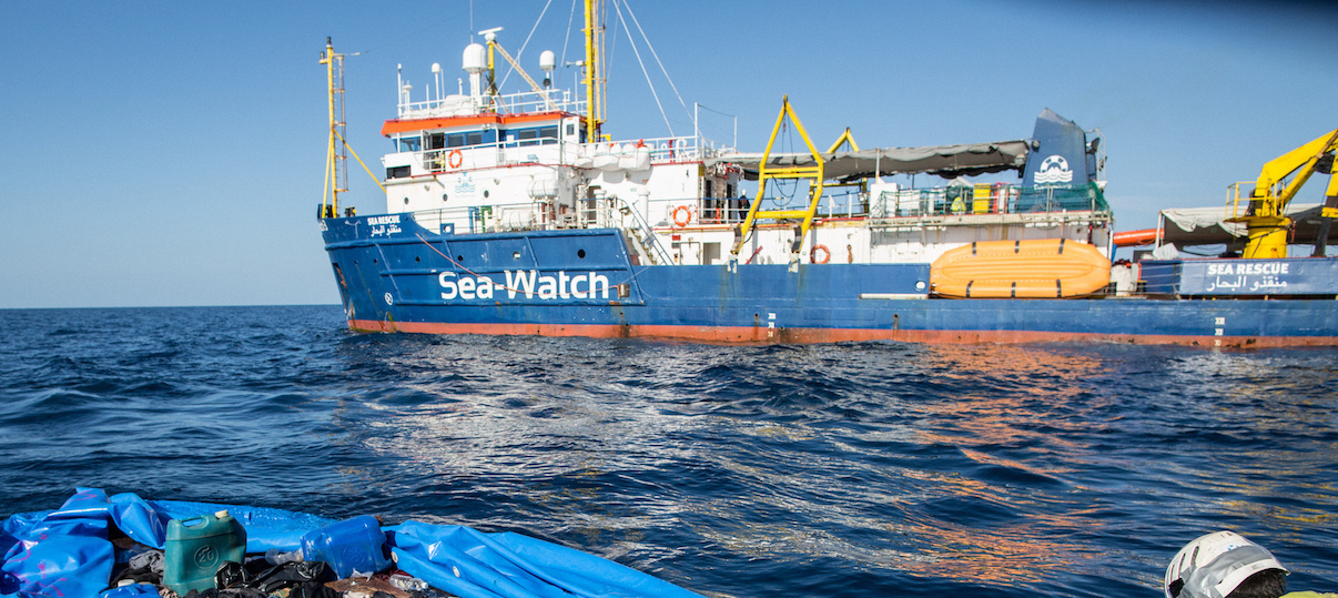 Sea-Watch 3, concluso lo sbarco al porto di Catania