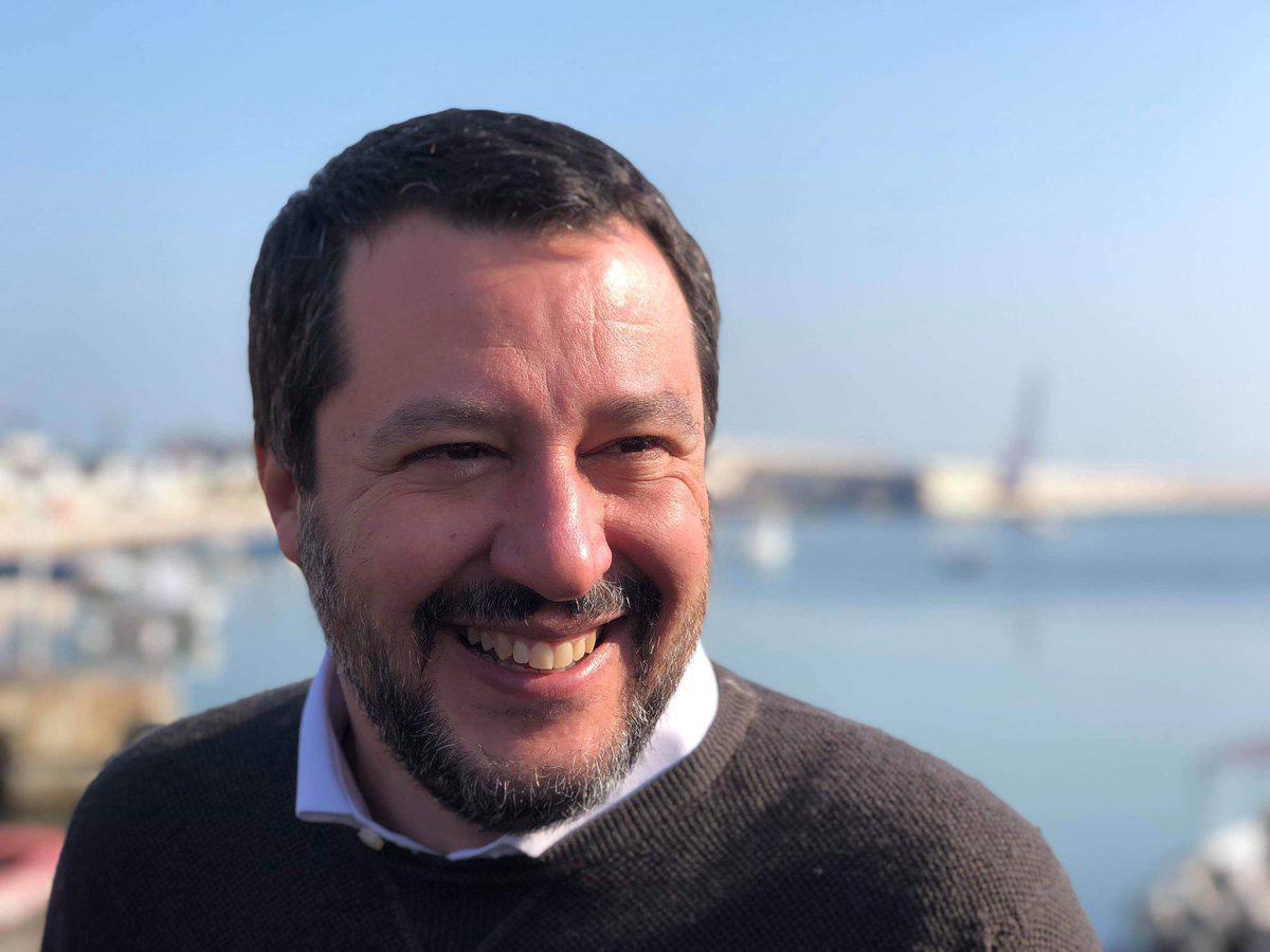 Salvini double face