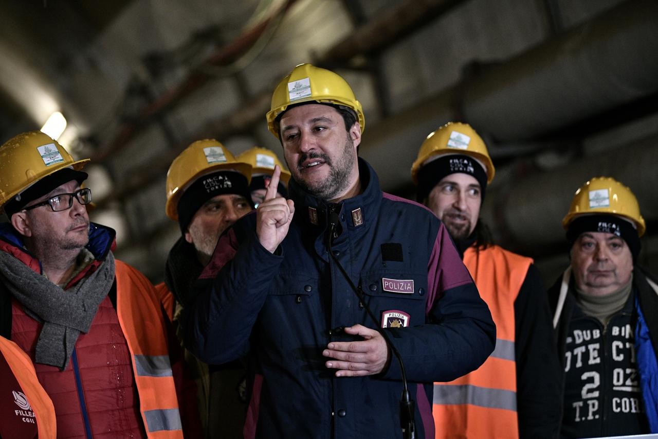 Tav, Salvini: “Il progetto va avanti”