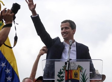 Venezuela, Guaidò accolto come “nuovo leader”