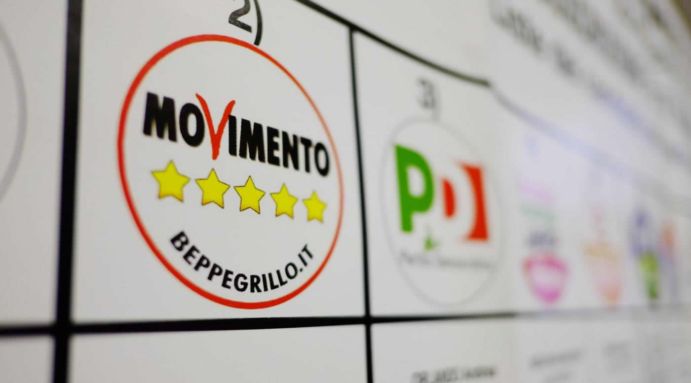M5S-Pd-Lega: marcature a zona