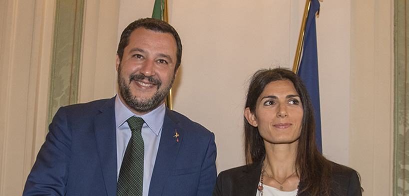 La Lega su Roma