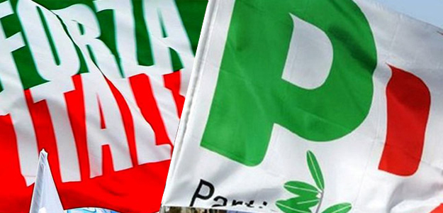 Le crisi parallele di Pd e Forza Italia