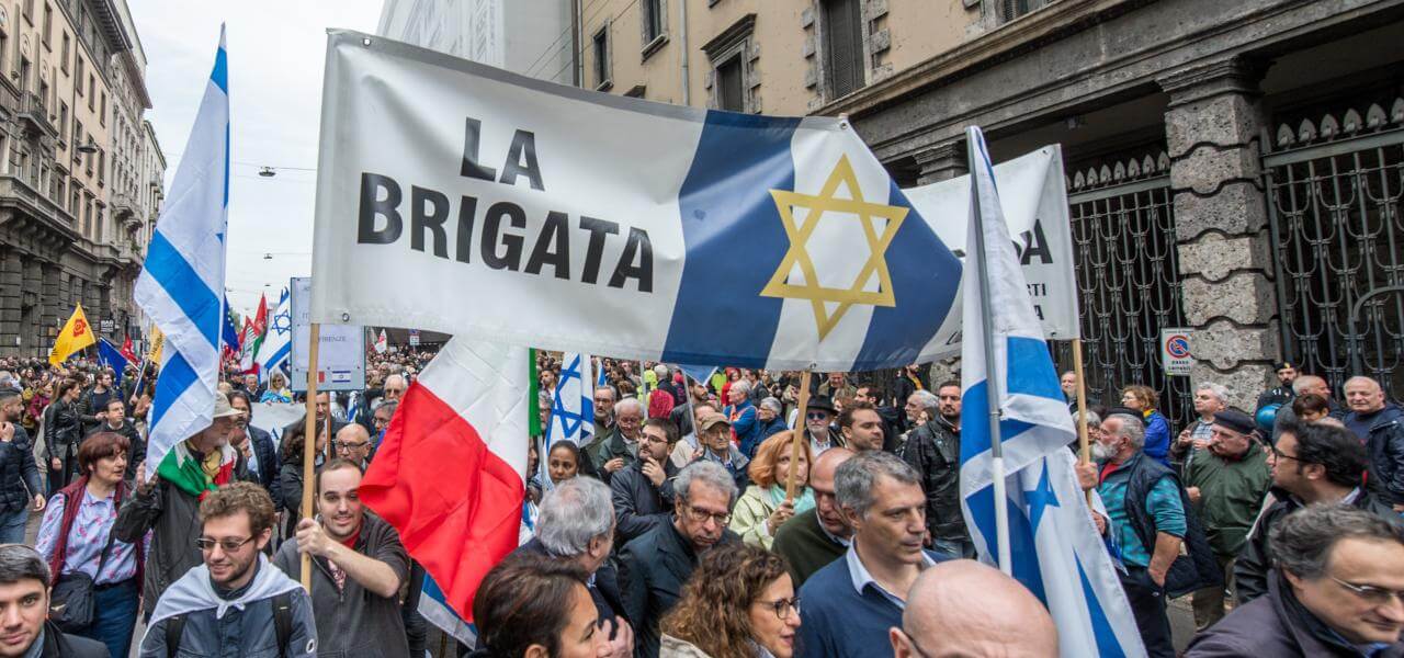 25 aprile, a Milano contestata la brigata ebraica