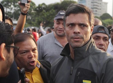 Venezuela, López: “Non temo carcere ma non torno indietro”