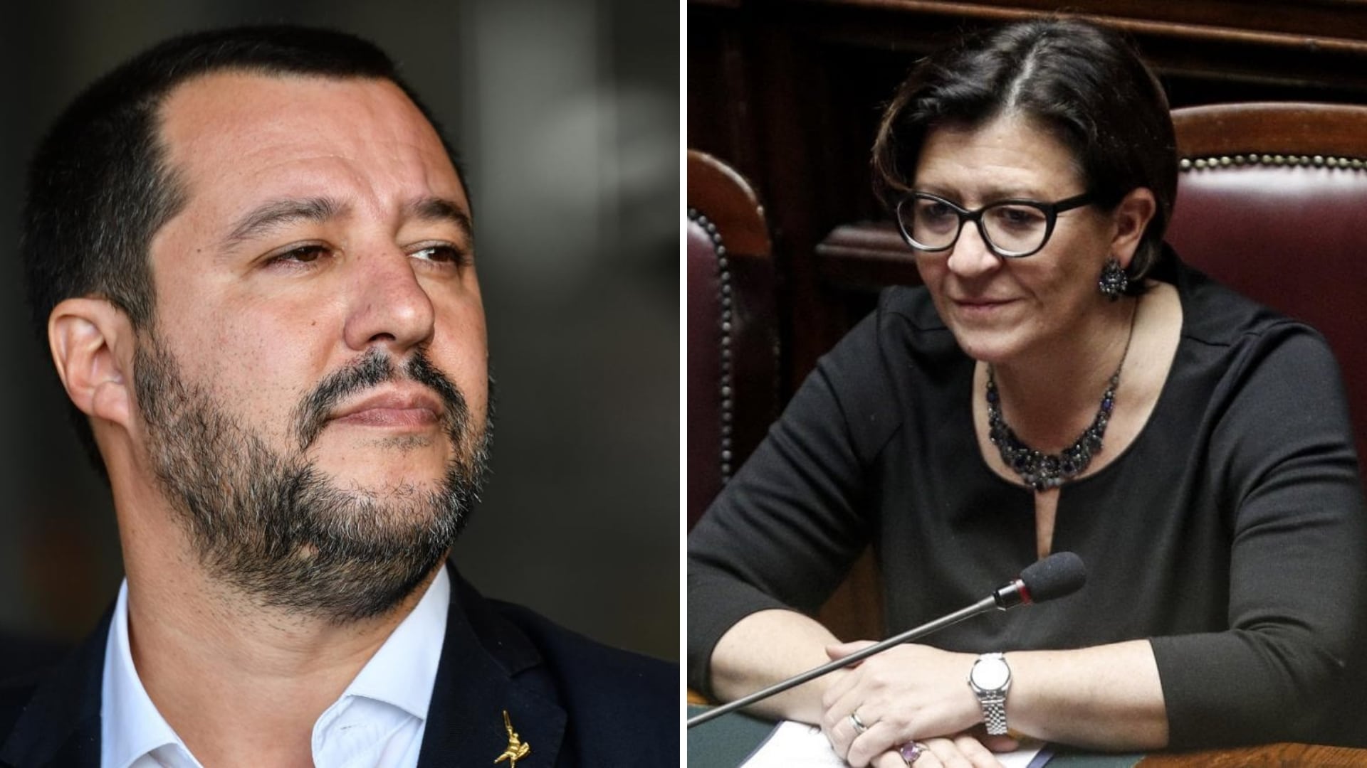 La prora della Marina puntata contro il Viminale