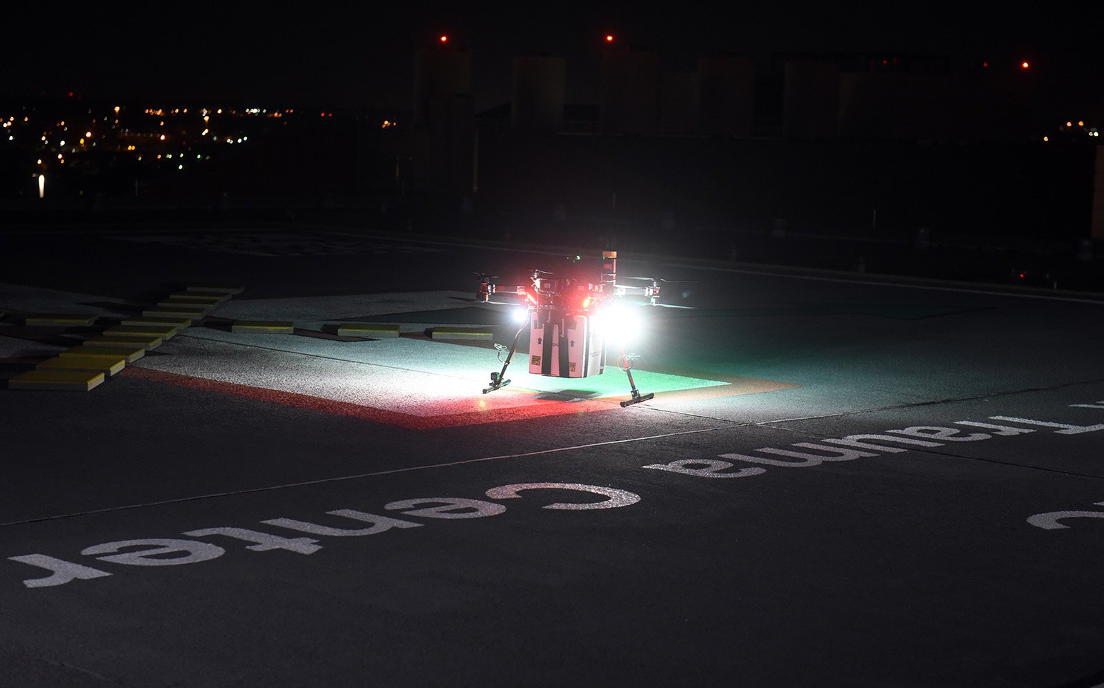 L’organo per il trapianto? lo porta il drone