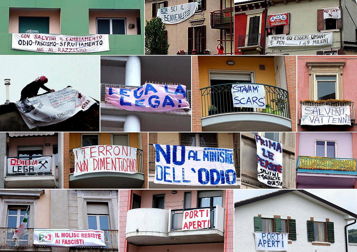 Striscioni, Salvini: “Farò concorso per quello più divertente”