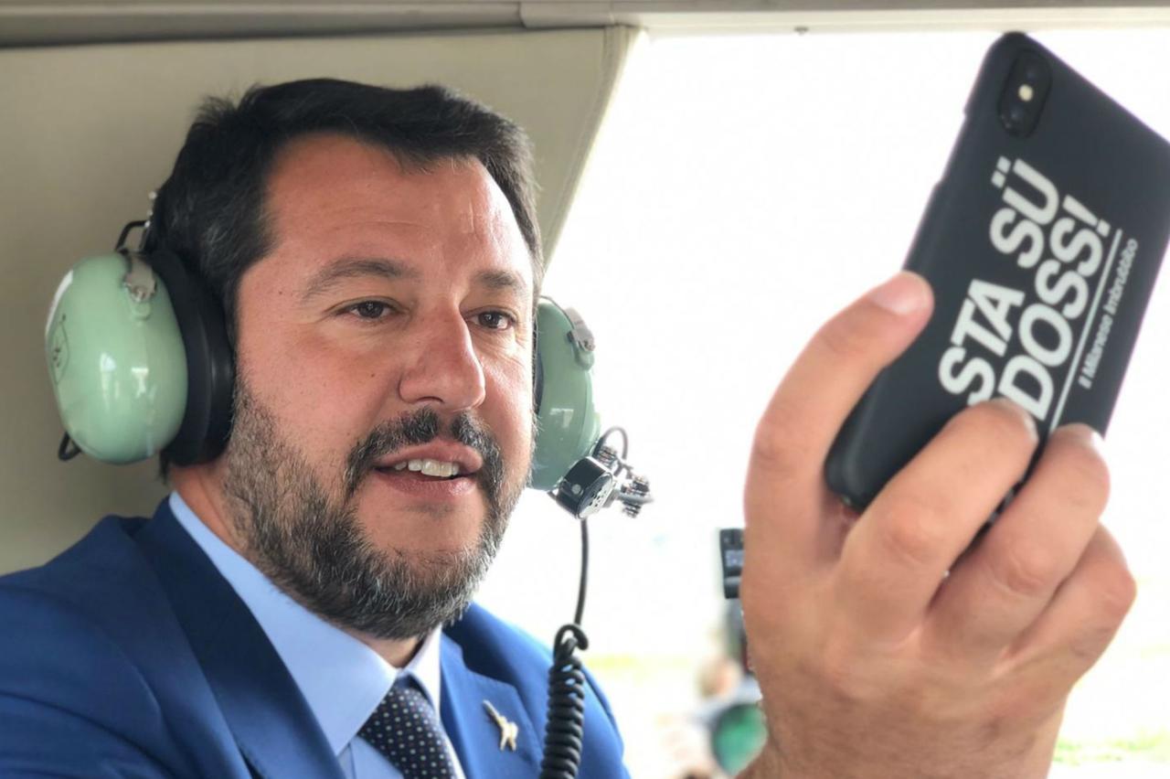 Voli di Stato usati per comizi, Salvini: “Nessun abuso”