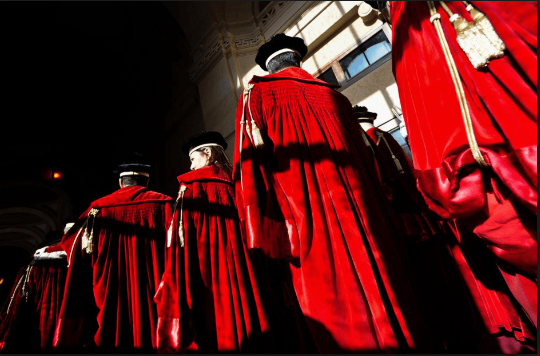 Magistrati emozionati (pronti a scendere in piazza)