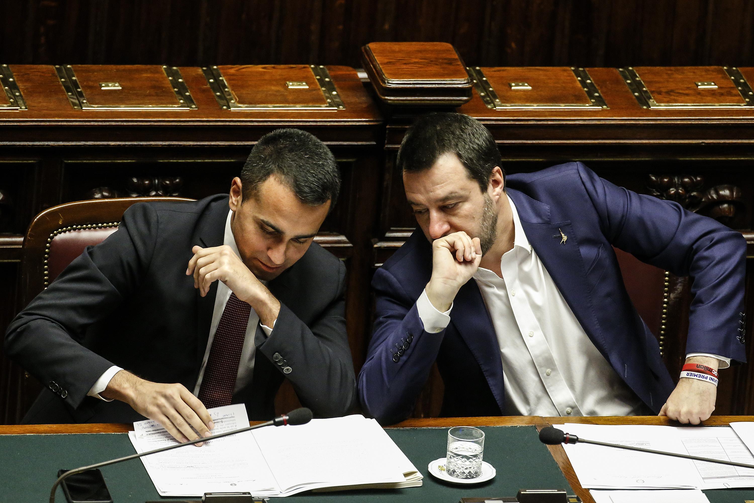 Il patto anti-Ue di Salvini e Di Maio