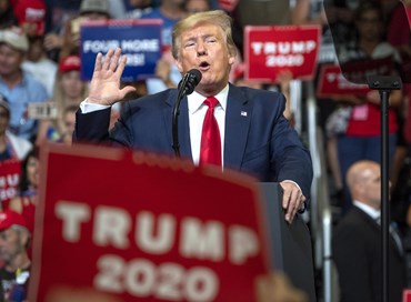 Trump lancia campagna per le presidenziali 2020