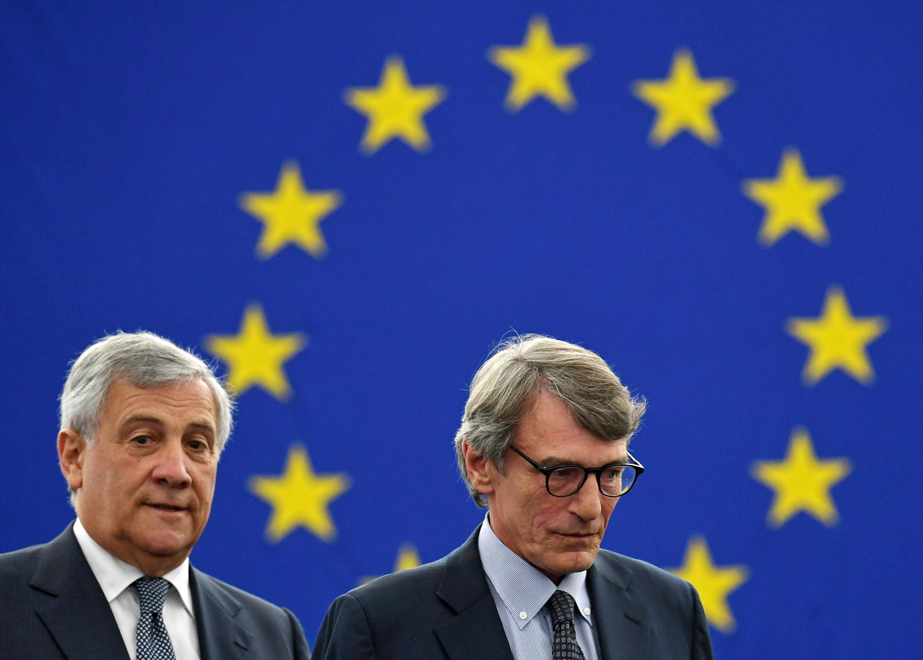 Tajani: “Sassoli perbene ma elezione frutto ingerenza Stati” 